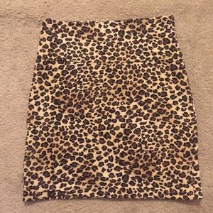 *LAST CHANCE* Cheetah Print Pencil Skirt